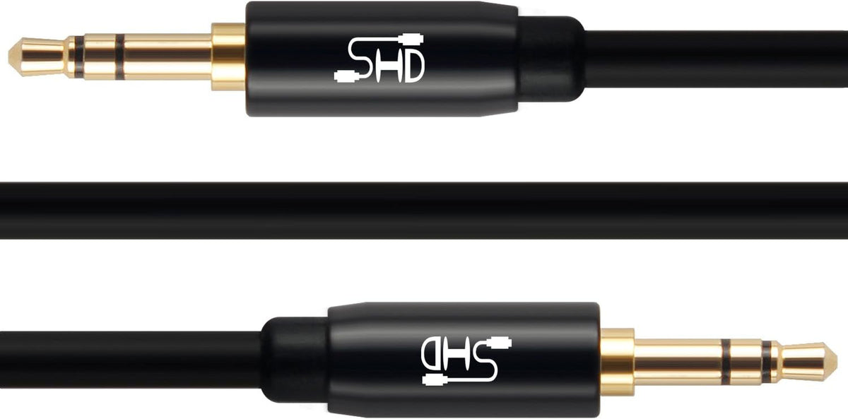 Aux Cable, 3.5Mm Audio Cable Aux for Car Auxiliary Audio Stereo Cable 3.5Mm Cord Premium Sound Dual Shielded with Gold Plated Connectors-20Feet